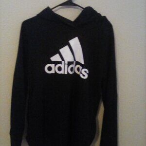 🔴4/25$🔴Plain Black Adidas Sweatshirt NO POCKETS